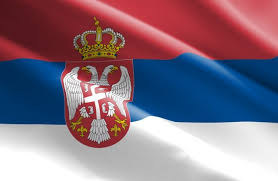 Red background with two coat of arms (the. Anniversary Of Raising Of Serbian Flag Over White House Politicsenglish On B92 Net