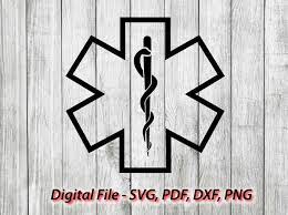 Download Paramedic Star Svg Paramedic Star Of Life Svg Star Of Life Svg Etsy