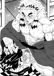 Rule 34 - Abs Age Difference Balls Bara Big Penis Blowjob Blush Demon  Slayer Erection Gay Hair Grab Kamado Tanjirou Kimetsu No Yaiba Male Only  Muscular Male Oral Sex Partially Clothed Pecs
