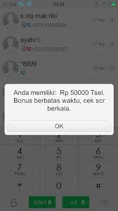 Tiga cara mengecek pulsa telkomsel / simpati terbaru lewat ussd, website maupun aplikasi mytelkomsel. Bonus Pulsa 50rb Dari Mytelkomsel Terbukti Elfianablog