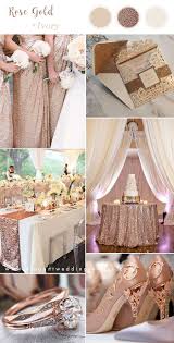 6 Stunning Metallic Wedding Color Palettes With Matching Invitations Elegantweddinginvites Com Blog Rose Gold Wedding Decor Metallic Wedding Colors Gold Wedding Decorations
