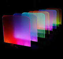 Dream Color Acrylic Light Guide Plate LED Panel Light 50*32 CM