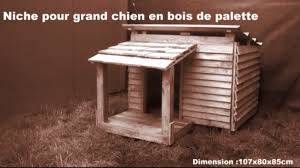 Construire Une Niche Pour Chien En Palette Construire Une Niche Niche Chien Maisonnette Pour Chat