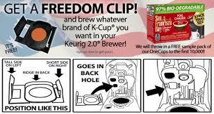 With keurig k425, you can brew coffee in capsules. Brew With Freedom Keurig 2 0 S K Cup Lockout Has Been Permanently Defeated First We Feast