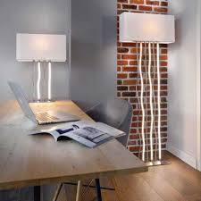 Led Stehleuchte Viper 162cm Dimmbar Mit Textilschirm 80482
