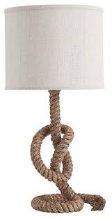 Knotted Rope Table Lamp Rope Table Lamps Lamp Coastal Decorating Living Room