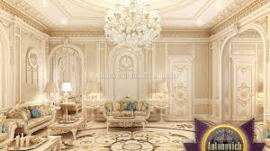 Bespoke Majlis Interior Design In Dubai By Luxury Antonovich Design Floor Design Classic House Design Design