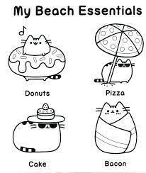 Free pusheen cat coloring pages kawaii unicorn sleeping is shared by olivia in category pusheen coloring pages. 11 Pusheen Coloring Pages Ideas Pusheen Coloring Pages Coloring Pages Cat Coloring Page