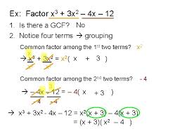 Learn how to factor polynomials by grouping. Introduction To Factoring Polynomials Msjc San Jacinto Campus