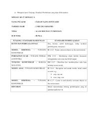 Contoh rancangan pengajaran harian prasekolah di bawah tunjamg sains dan teknologi. Contoh Rancangan Pengajaran Harian