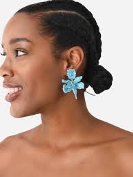 Lele sadoughi paper lily earrings sales