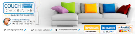 Vi tilbyr 14 dagers returrett og åpent kjøp. Couchdiscounter Qualitat Auswahl Service Und Gunstige Preise Kontakt