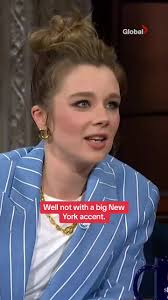 #ClaudiaJessie loves NYC and can we blame her? 😂 #Colbert #Bridgerton  #Eloise #EloiseBridgerton