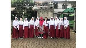 Lucu kartun gaya hewan berkerudung anak laki laki perempuan pakaian via id.aliexpress.com. 6 Potret Lawas Sandrinna Michelle Saat Masih Sd Cantik Berhijab