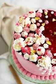 Pistachio Raspberry Cake Recipe Pistachio Cake Layers And Silky Raspberry Buttercream Recipe Raspberry Cake Recipes Raspberry Cake Pistachio Cake