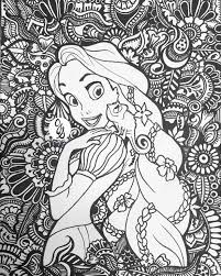 Various themes, artists, difficulty levels and styles. Get This Adult Coloring Pages Disney Rapunzel And Her Chameleon Pet