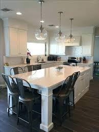kitchen island with seating for 4
