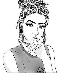 Aesthetic Doodle And Draw Image Tumblr Outlines Image Drawings