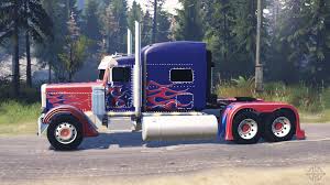 Maybe you would like to learn more about one of these? Peterbilt 389 Optimus Prime Fur Spin Tires