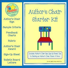 Author S Chair Authors Chair Peer Editing Fourth Grade Writing