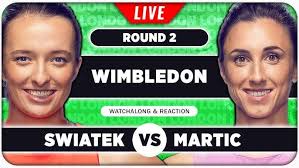 SWIATEK vs MARTIC • Wimbledon 2024 • LIVE Tennis Talk Watchalong