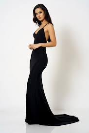 Black Cross Back Fishtail Maxi Dress By Club L Fishtail Maxi Dress Black Maxi Dress Formal Maxi Dress Formal