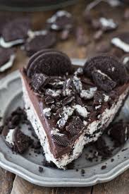 The Best No Bake Oreo Pie Oreo Crust Oreo Cream Cheese Filling Chocolate Ganache Topped With Oreos Oreo Dessert Recipes Oreo Pie Recipes Oreo Dessert