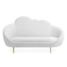 Ether Settee In Bergamo Snow Velvet In 2020 Furniture Settee Furniture Collection
