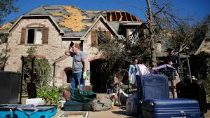 A tornado watch had been issued earlier in the afternoon for parts of oklahoma, arkansas and northeastern texas. Tornadoes Leave Behind Heavy Damage Power Outages After Moving Through Dallas