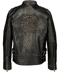 Affliction Black Premium On Any Sunday Jacket Leather Jacket Best Leather Jackets Leather Jacket Men