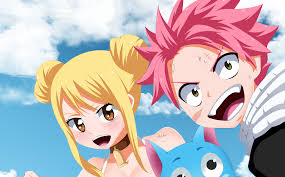 Natsu dragneel wallpapers desktop backgrounds natsu dragneel images. 5076416 Natsu Dragneel Happy Fairy Tail Lucy Heartfilia Wallpaper Cool Wallpapers For Me
