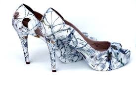 Snow White Camo Hand Painted Women S Wedding Bridal Shoes Custom Heels To Flats Wedding Shoes Heels White Bridal Shoes Flats Custom Heels