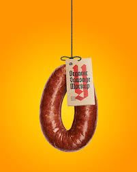 Download Dark Krakowska Sausage Mockup In Object Mockups On Yellow Images Object Mockups