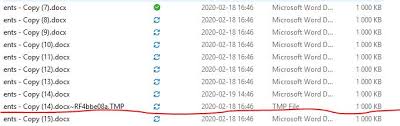 Onedrive For Business Generating Local Tmp Files Causing Sync Issues Microsoft Community