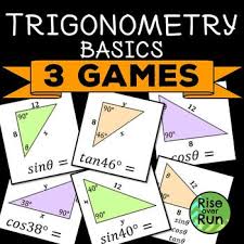 Trigonometry Games For High School Geometry Geometry High School Trigonometry Math Centers Middle School