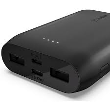 The travelcard charger is the best portable charger for someone who wants to have an emergency boost of power always on hand. Belkin Boostup Charger 15w 10k Portable Power Bank Black Jb Hi Fi