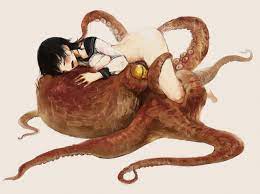 海の軟体動物が女性を犯す二次元異種姦エロ画像（タコ・イカ） - 性癖エロ画像 センギリ
