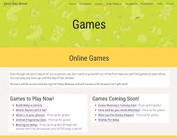 Host A Virtual Baby Shower With Your Own Personalized Event Website Guests Can Play A Variety Online Baby Shower Virtual Baby Shower Games Virtual Baby Shower