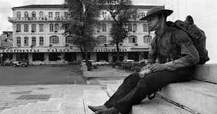 The vietcong had the support of the local population and hence were assisted in entering saigon. Vietnam A Look Back In Pictures At The Fall Of Saigon 40 Years Ago Cbs News