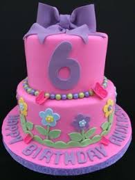 Happy Birthday Cake Images For Girls Birthday Cake For A 6 Year Old Girl 6th Birthday Cakes Pink Birthday Cakes Birthday Cake Models