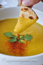 Creamy Lentil Soup Shorbat Ads Sugar Garlic Recipe Creamy Lentil Soup Lentil Soup Recipes Egyptian Food
