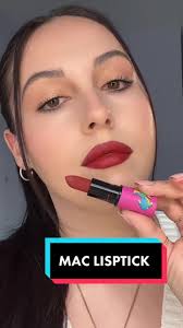 I really like this color 😍 #fyp #makeup #maclipstick #luckbealady  #maccosmetics #lipstick #lipstickreview #redlips #glam #red