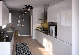 Cuisine blanche et grise : 94 Design De Cuisine Blanche Et Grise Tendance Deco Pour 2019