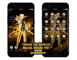 Download Tema Naruto Kiyubi V01 Apk Terbaru Lagu Naruto Aplikasi