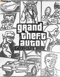 Gta 5 Coloring Pages Gotham City Gta 5 Coloring Pages Rockstars Open World Hit Gta 5 Has Sold More Than Cars Coloring Pages Coloring Pages Colouring Pages