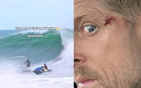 Wild Footage Shows QLD Surfers Taking On The Waves Amid Cyclone Alfred