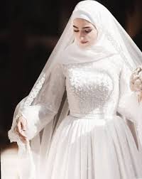 Kleiden Sie Hochzeit Einfache Weisse Beautiful Cute Love New Ideas Muslim Wedding Dresses White Wedding Dresses Dream Wedding Dresses