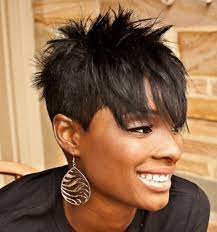 This is an easy style that. Fancy Short Hairstyles For Black Women Spiky Hair Askhairstyles