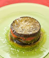 Roasted Eggplant Zucchini And Red Pepper A Well Seasoned Kitchen Recipe Stuffed Peppers Roast Eggplant Eggplant Pesto Recipe