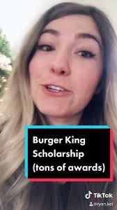 Burger King Scholarship Applications Open